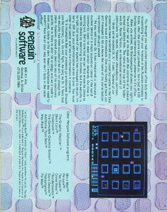 The Spy Strikes Back! dos