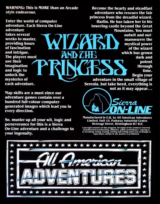 The Wizard and the Princess dos