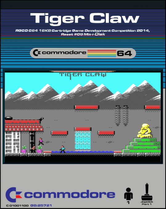 Tiger Claw : C64 in Pixels Edition