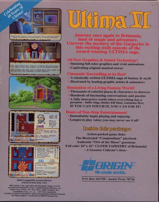 Ultima VI : The False Prophet dos