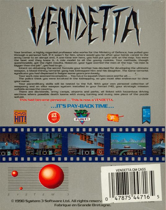 Vendetta (System 3) dos