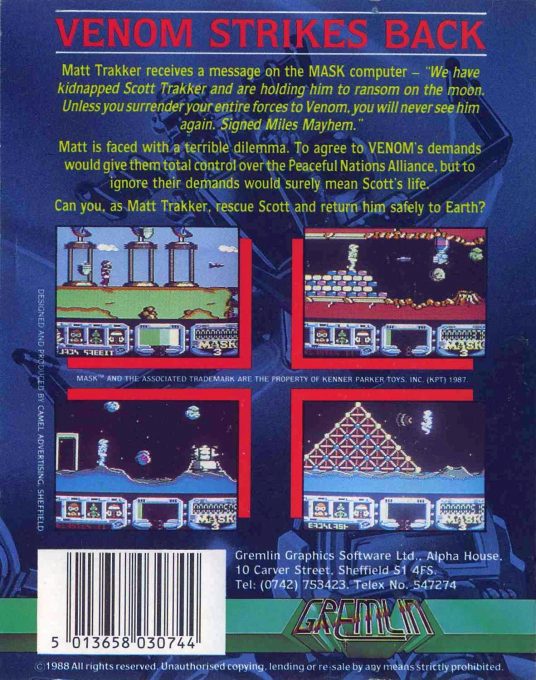VENOM Strikes Back dos