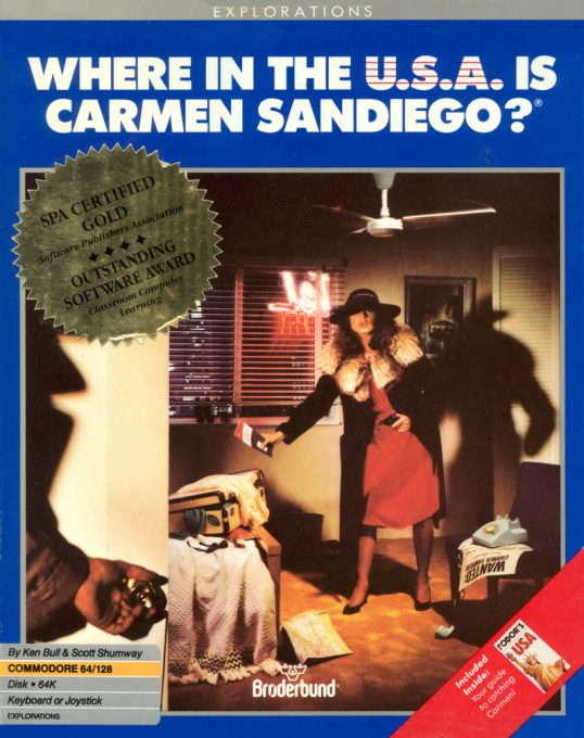 Where in the U.S.A. Is Carmen Sandiego?
