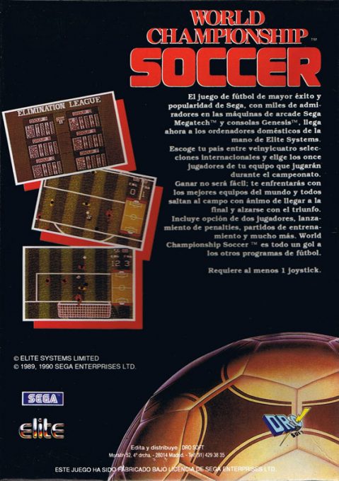World Championship Soccer dos