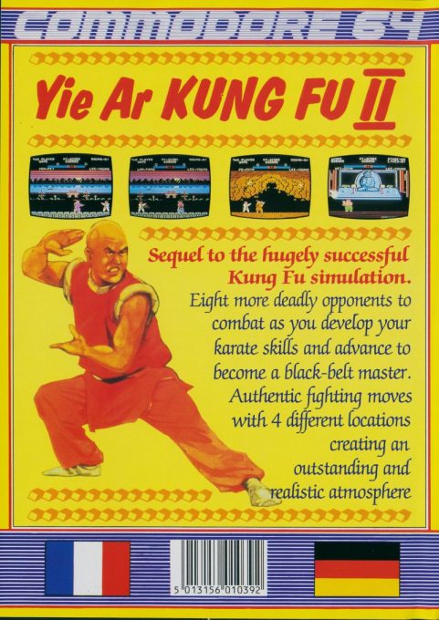 Yie Ar Kung-Fu II dos