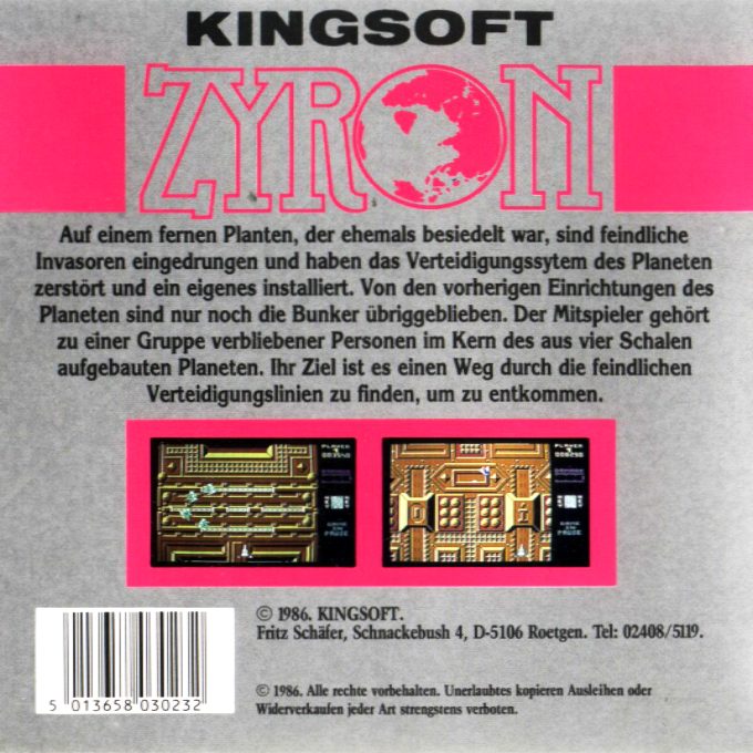 Zyron dos