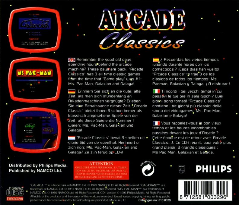 Arcade Classics dos
