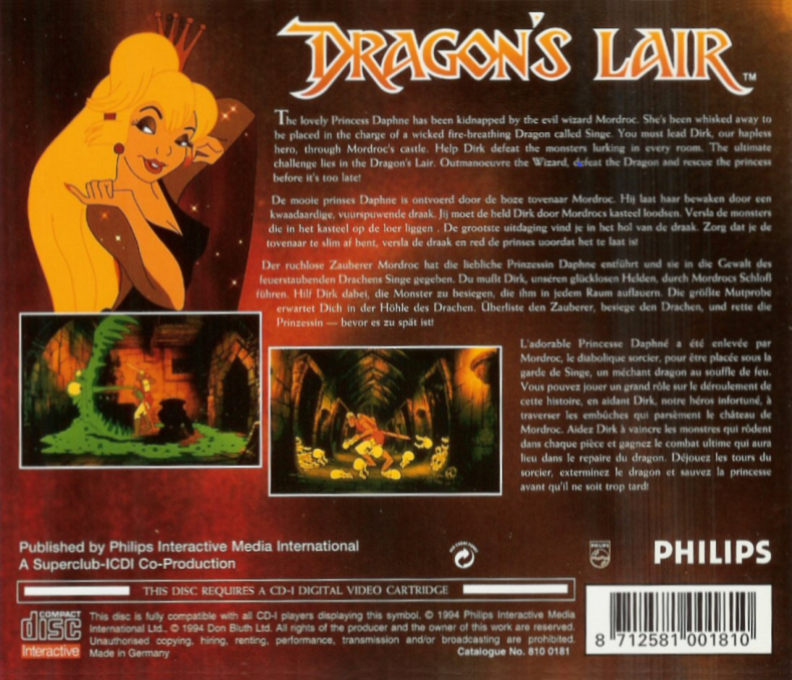 Dragon's Lair - Dos