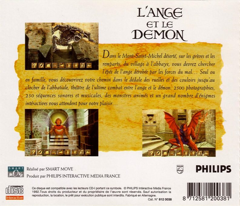 L'Ange et le Démon dos