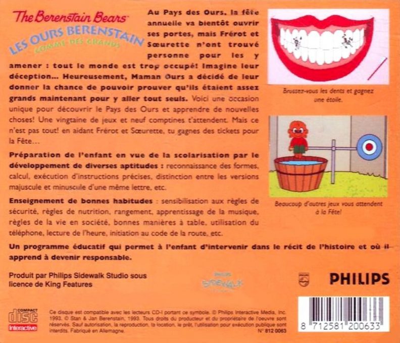 Les Ours Berenstain : Comme des grands dos