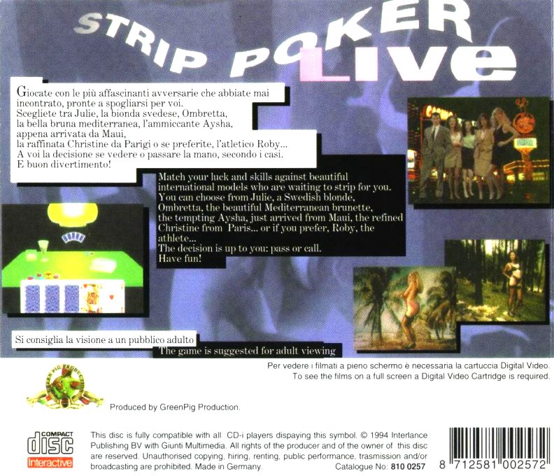 Strip Poker Live dos