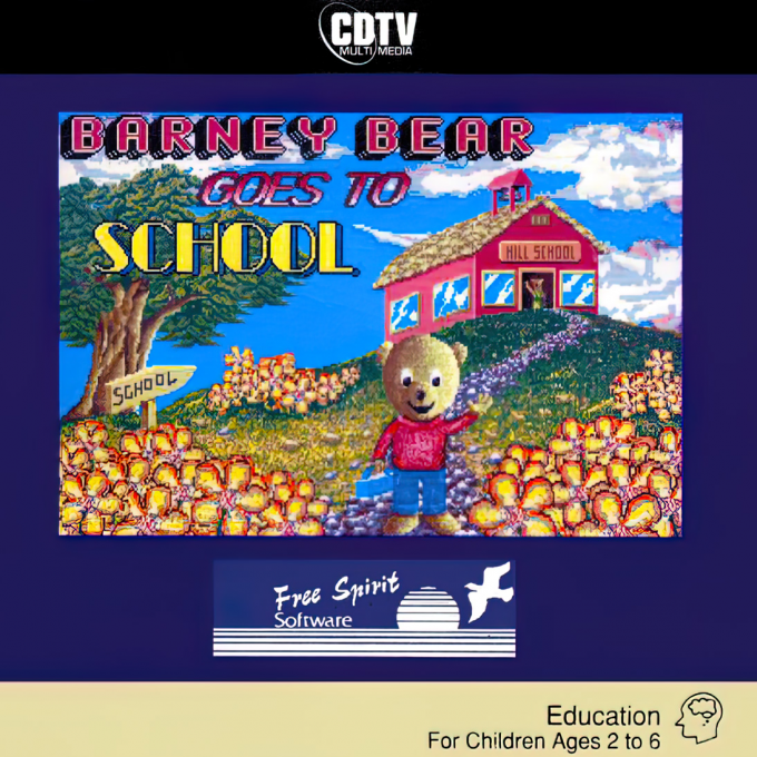 Barney Bear Goes To School