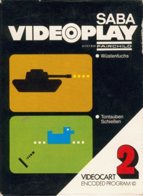 Videocart-2: Desert Fox, Shooting Gallery