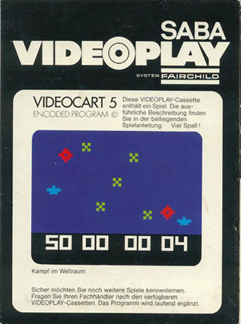 Videocart-5: Space War - Dos