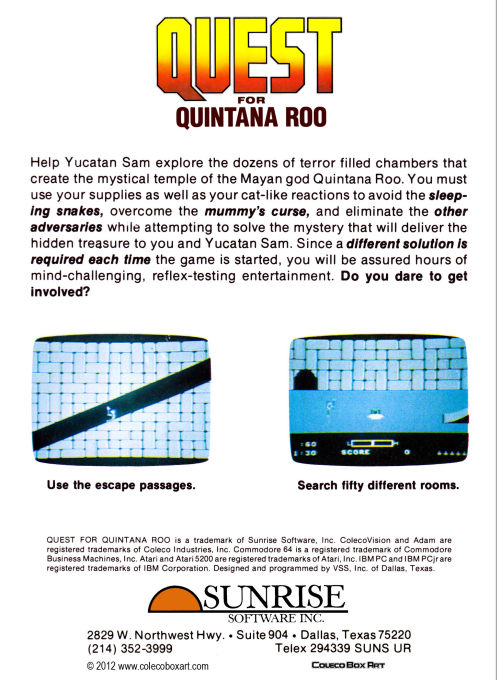 Quest for Quintana Roo - Dos