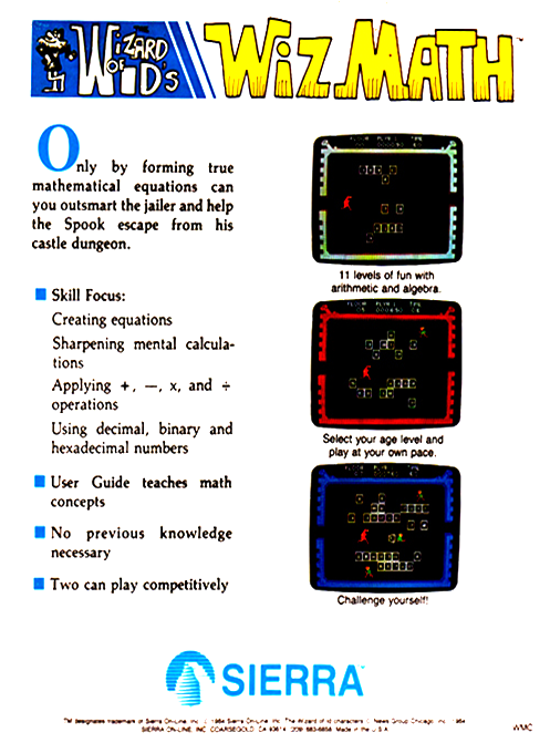 Wizard Of Id's Wizmath - Dos