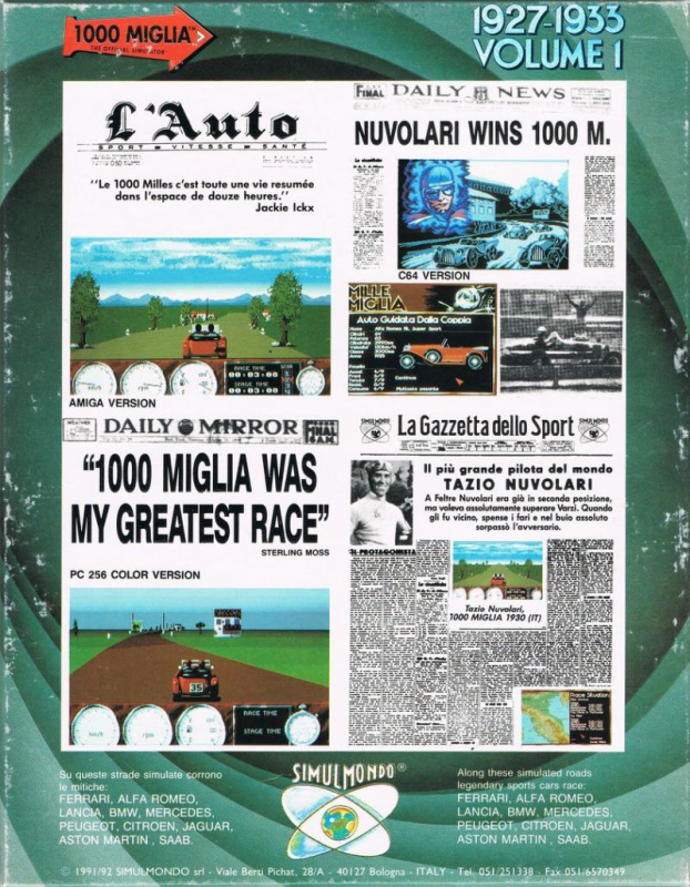 1000 Miglia - Dos