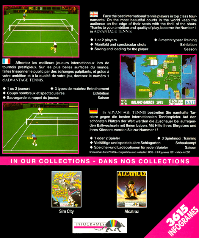 Advantage Tennis dos