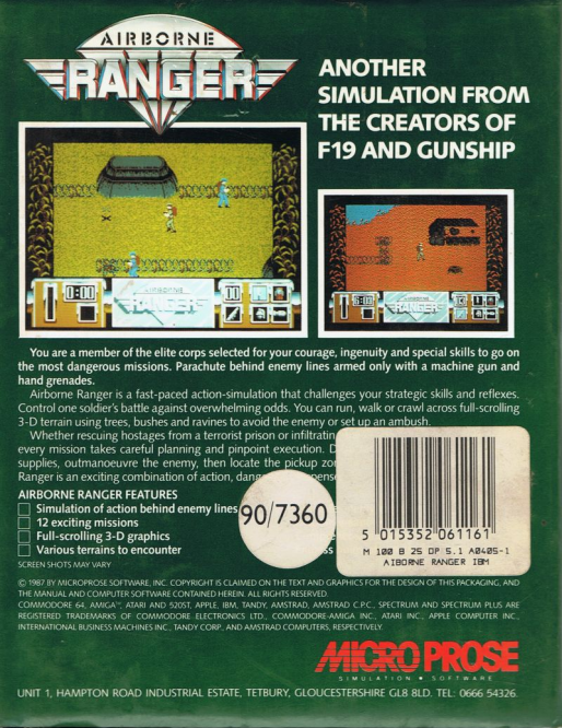 Airborne Ranger - Dos