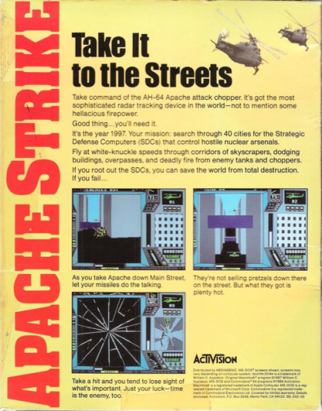 Apache Strike - Dos