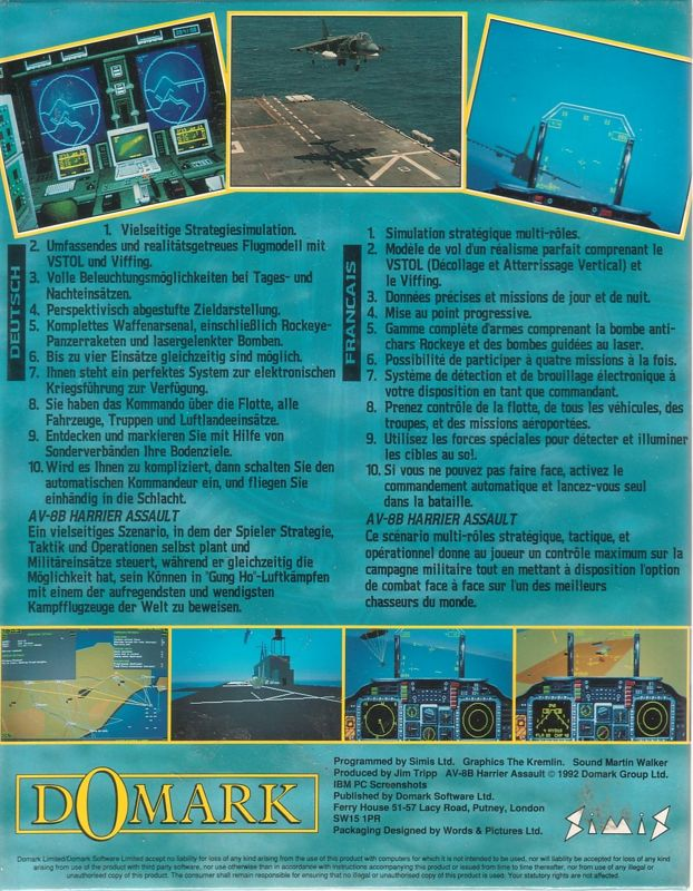 AV8B Harrier Assault dos