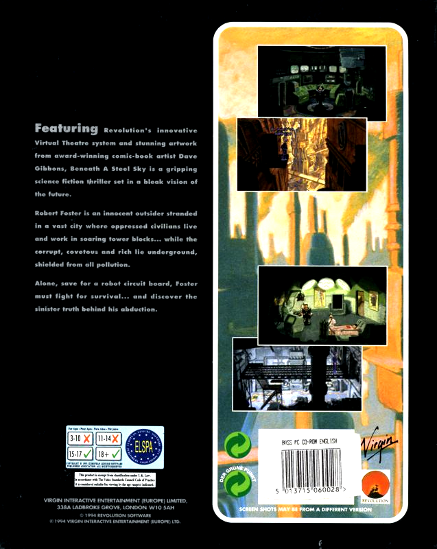 Beneath a Steel Sky dos