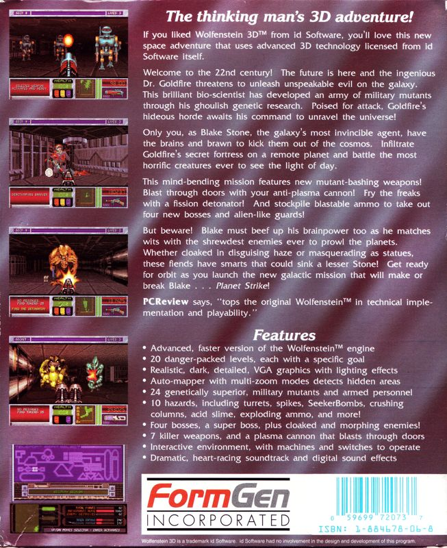 Blake Stone : Planet Strike! dos