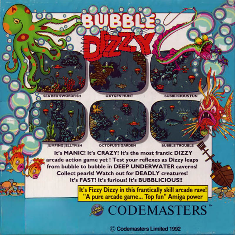 Bubble Dizzy dos