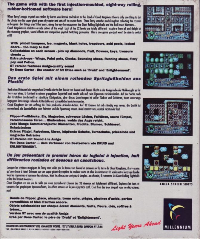 Cloud Kingdoms - Dos