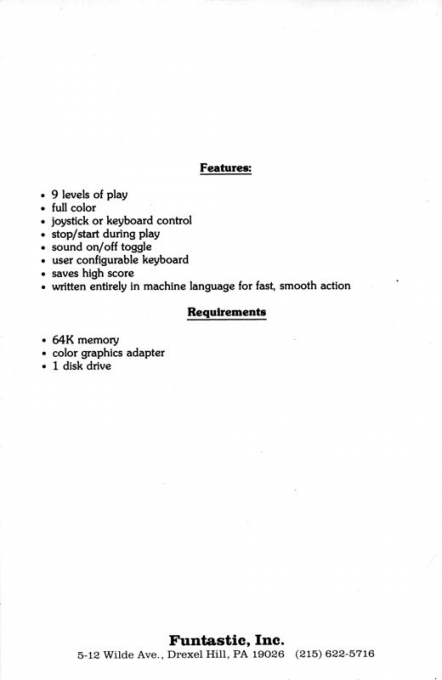 Cosmic Crusader - Dos