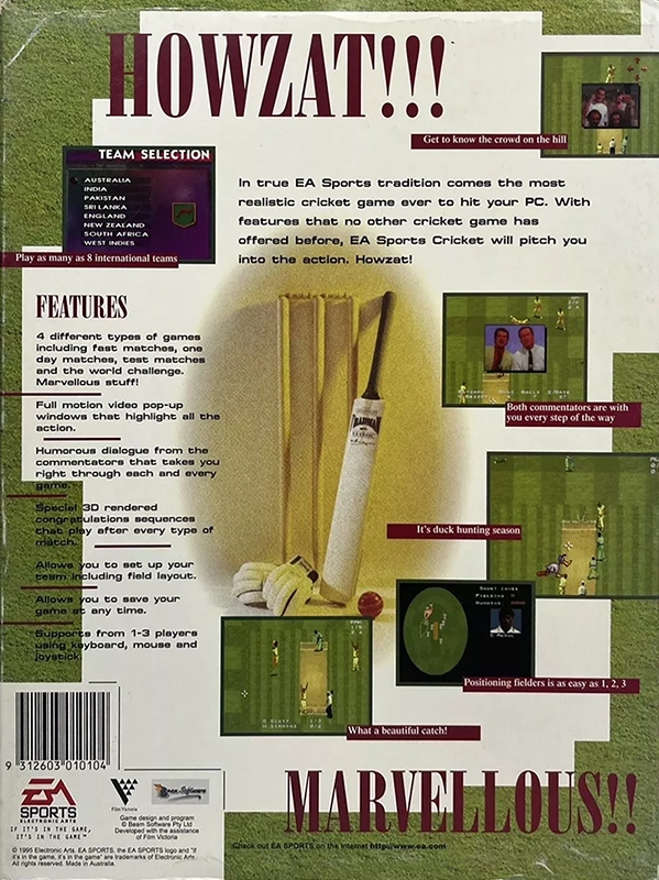Cricket 96 dos