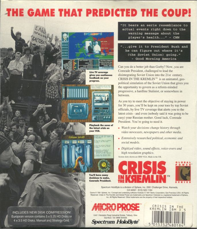 Crisis in the Kremlin dos