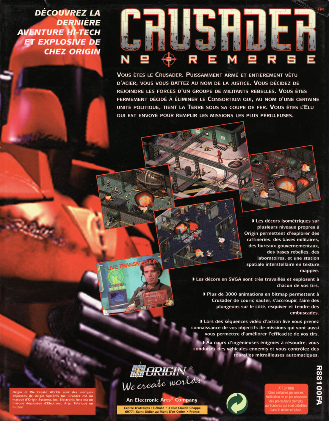 Crusader : No Remorse dos