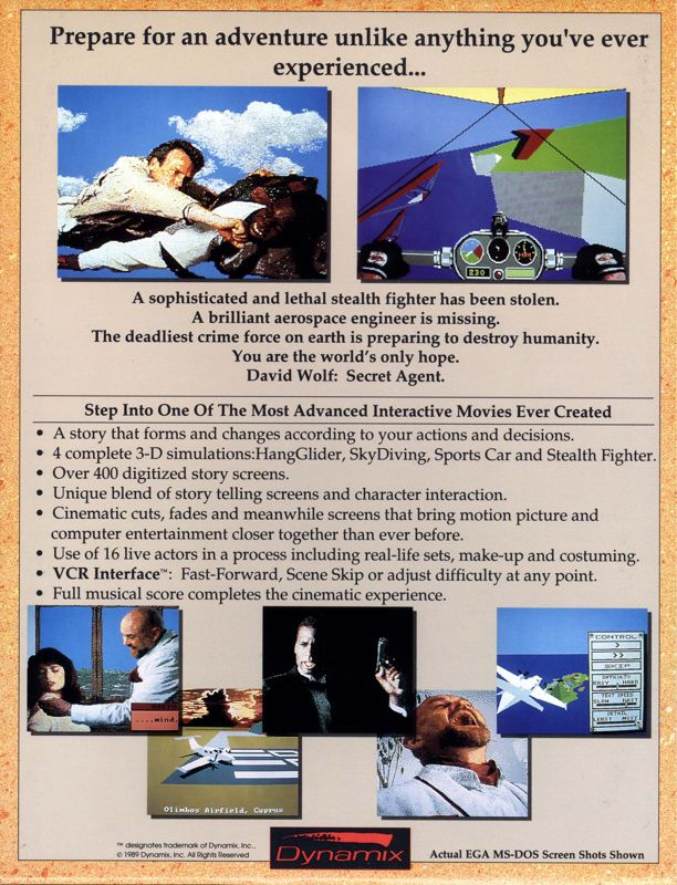 David Wolf : Secret Agent dos