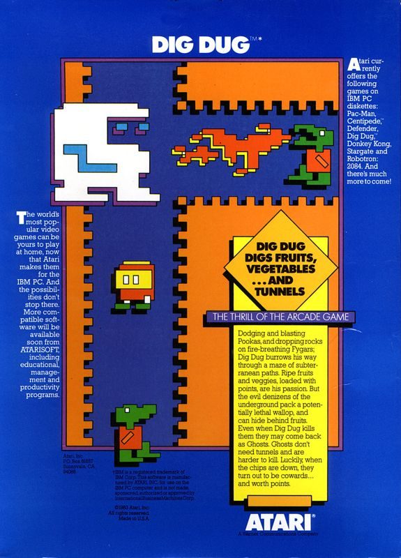 Dig Dug - Dos