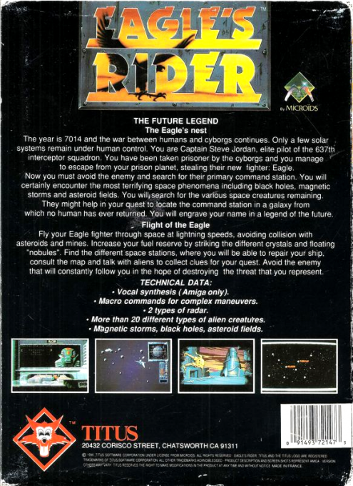 Eagle's Rider dos