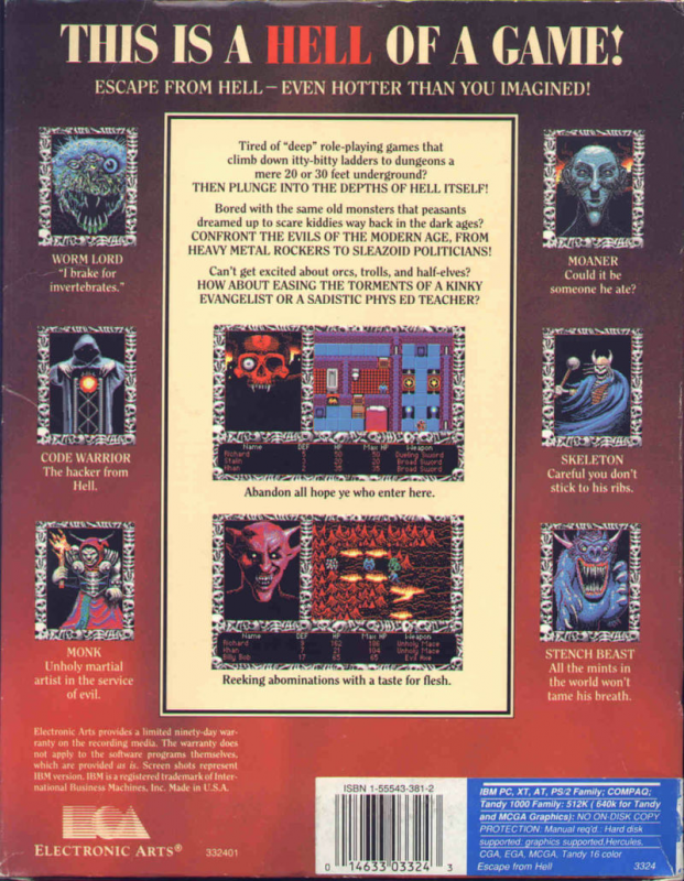 Escape from Hell - Dos