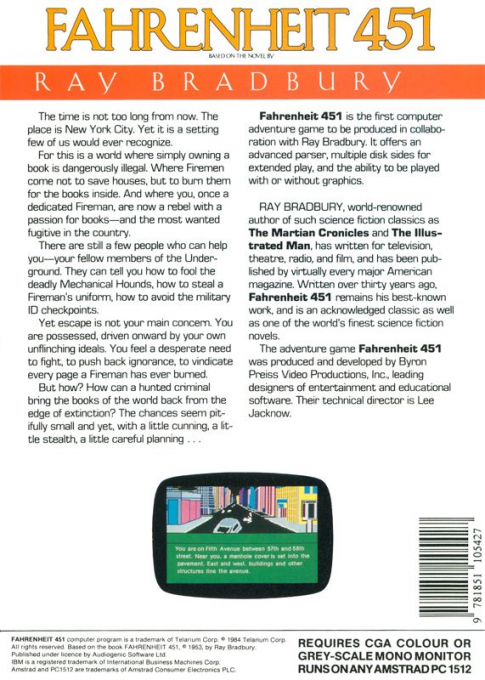 Fahrenheit 451 - Dos
