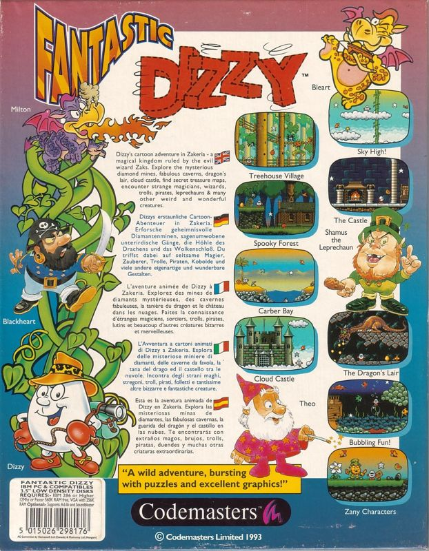 Fantastic Dizzy dos