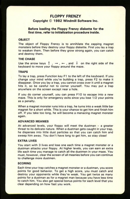 Floppy Frenzy - Dos