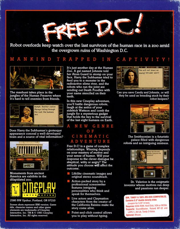 Free D.C! dos
