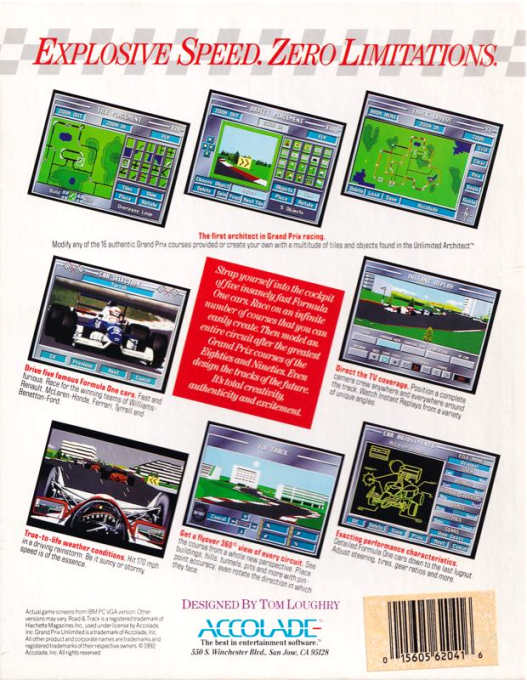Grand Prix Unlimited - Dos