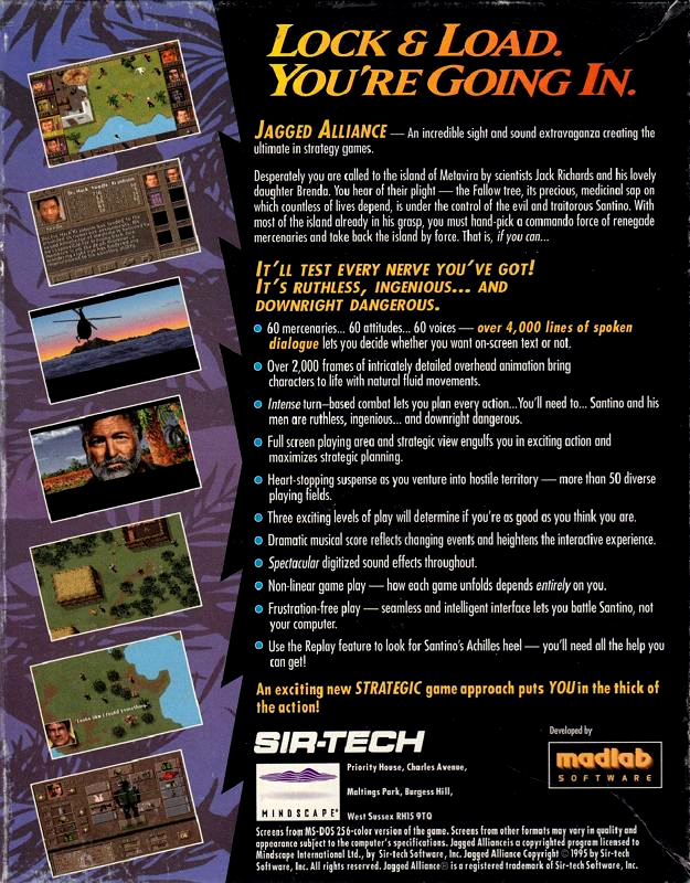 Jagged Alliance - Dos