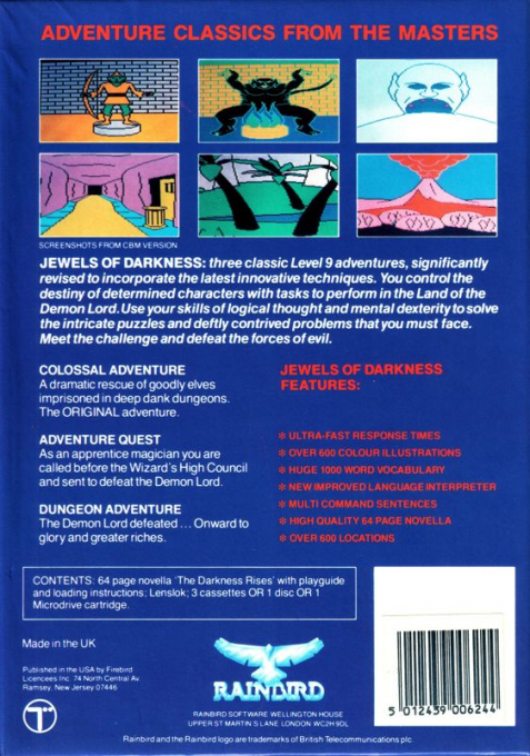 Jewels of Darkness dos