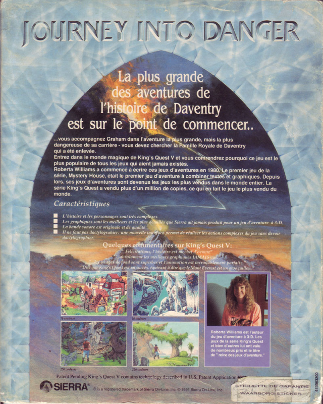 King's Quest V : Absence Makes the Heart Go Yonder! - Dos