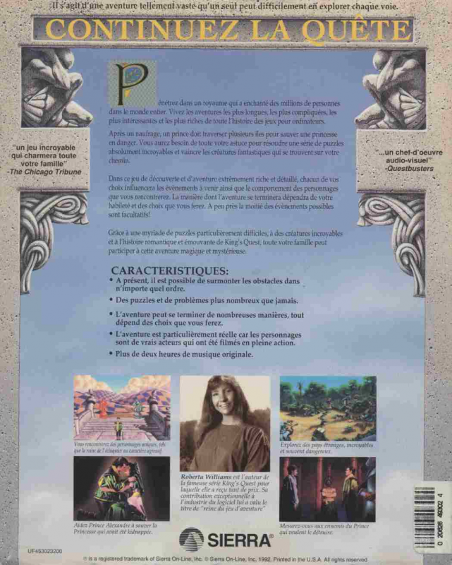 Kings Quest 6 Heir Today Gone Tomorrow dos