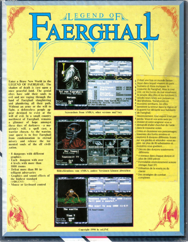 Legend of Faerghail dos