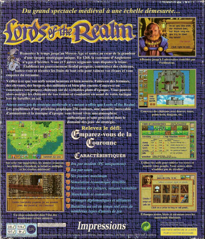 Lords of the Realm - Dos