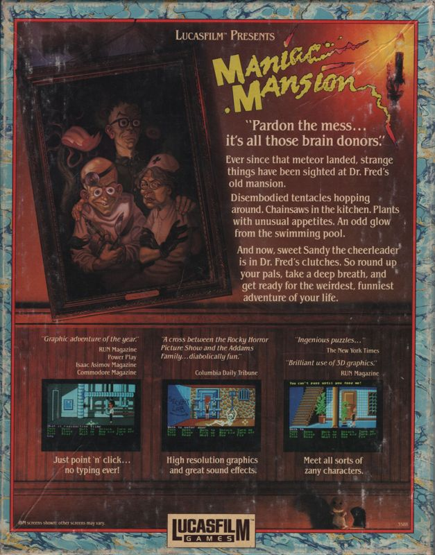 Maniac Mansion dos