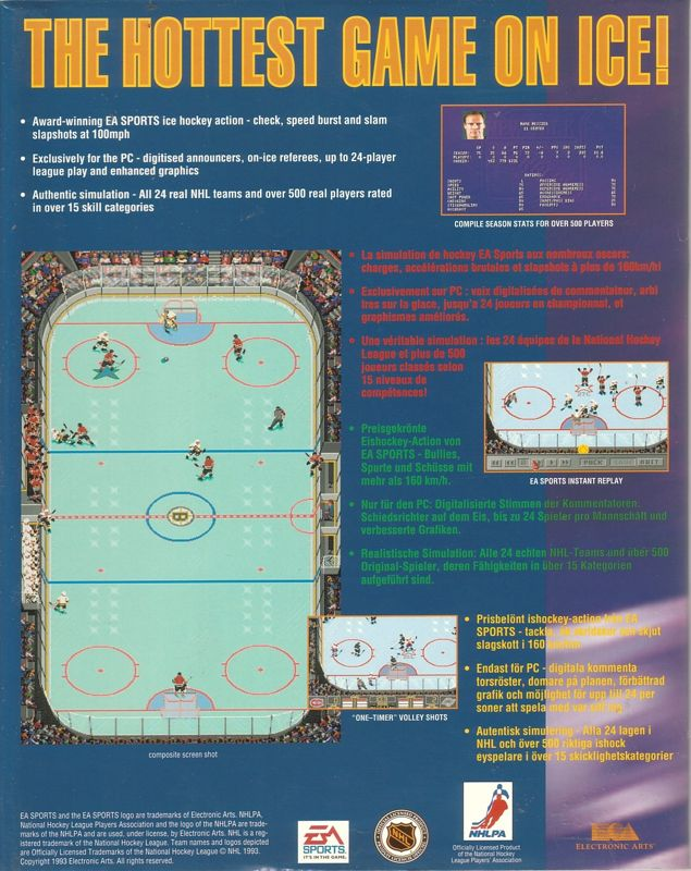 NHL Hockey - Dos